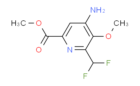AM132596 | 1806813-13-7 | Methyl 4-amino-2-(difluoromethyl)-3-methoxypyridine-6-carboxylate