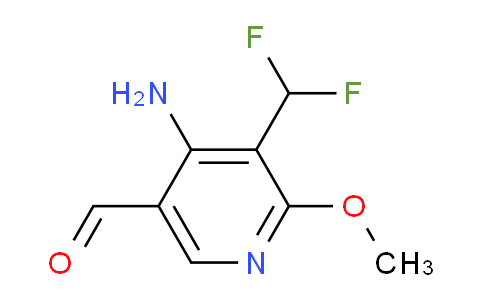 AM132602 | 1806794-23-9 | 4-Amino-3-(difluoromethyl)-2-methoxypyridine-5-carboxaldehyde