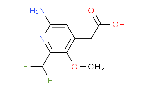 6-Amino-2-(difluoromethyl)-3-methoxypyridine-4-acetic acid