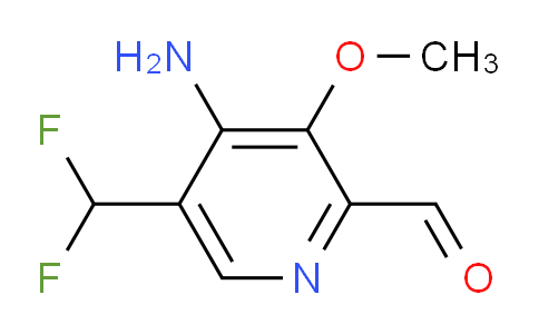 AM132608 | 1805370-76-6 | 4-Amino-5-(difluoromethyl)-3-methoxypyridine-2-carboxaldehyde