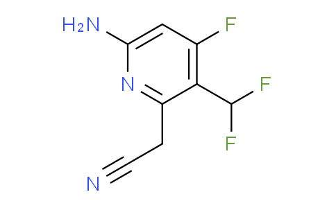 AM132613 | 1804953-33-0 | 6-Amino-3-(difluoromethyl)-4-fluoropyridine-2-acetonitrile