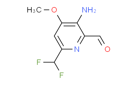 AM132614 | 1805220-46-5 | 3-Amino-6-(difluoromethyl)-4-methoxypyridine-2-carboxaldehyde