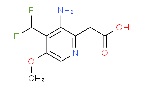 AM132616 | 1805362-99-5 | 3-Amino-4-(difluoromethyl)-5-methoxypyridine-2-acetic acid
