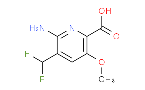 AM132618 | 1806799-17-6 | 2-Amino-3-(difluoromethyl)-5-methoxypyridine-6-carboxylic acid