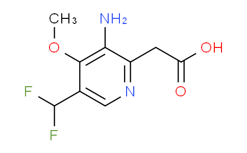 AM132620 | 1805985-61-8 | 3-Amino-5-(difluoromethyl)-4-methoxypyridine-2-acetic acid