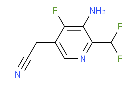 AM132621 | 1806832-29-0 | 3-Amino-2-(difluoromethyl)-4-fluoropyridine-5-acetonitrile