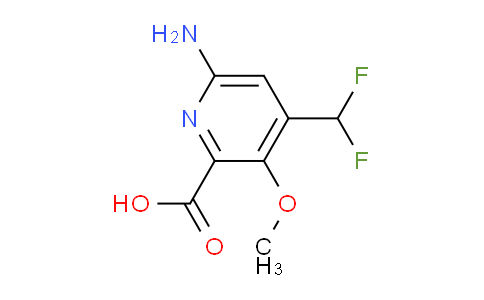 AM132624 | 1805370-94-8 | 6-Amino-4-(difluoromethyl)-3-methoxypyridine-2-carboxylic acid