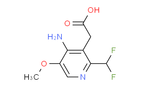 AM132625 | 1803684-13-0 | 4-Amino-2-(difluoromethyl)-5-methoxypyridine-3-acetic acid