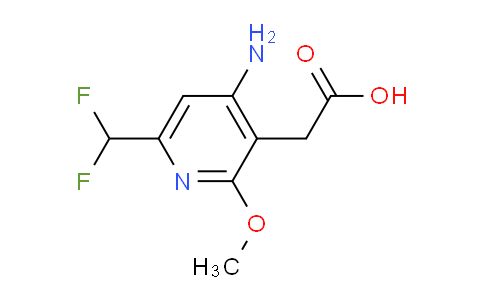 AM132627 | 1805363-25-0 | 4-Amino-6-(difluoromethyl)-2-methoxypyridine-3-acetic acid