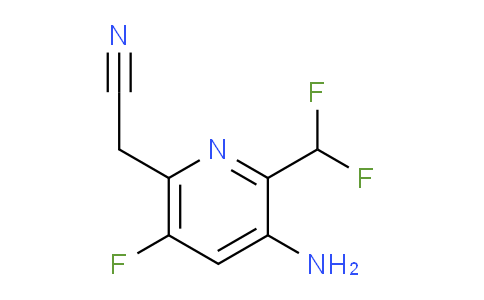AM132628 | 1805063-26-6 | 3-Amino-2-(difluoromethyl)-5-fluoropyridine-6-acetonitrile