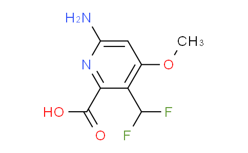 AM132629 | 1805010-02-9 | 6-Amino-3-(difluoromethyl)-4-methoxypyridine-2-carboxylic acid