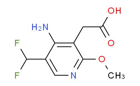 AM132632 | 1805363-36-3 | 4-Amino-5-(difluoromethyl)-2-methoxypyridine-3-acetic acid
