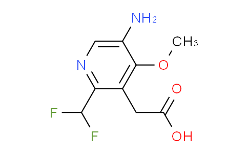 AM132633 | 1805143-61-6 | 5-Amino-2-(difluoromethyl)-4-methoxypyridine-3-acetic acid