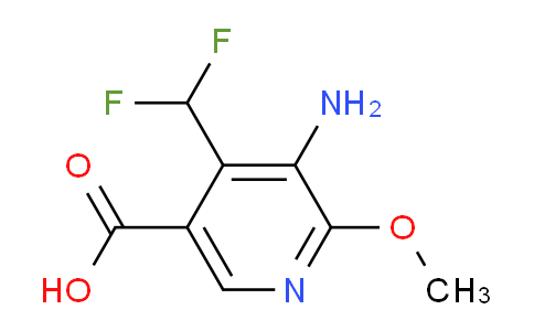 AM132640 | 1806812-28-1 | 3-Amino-4-(difluoromethyl)-2-methoxypyridine-5-carboxylic acid