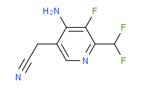 AM132642 | 1804953-95-4 | 4-Amino-2-(difluoromethyl)-3-fluoropyridine-5-acetonitrile