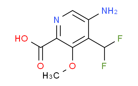 AM132643 | 1805150-52-0 | 5-Amino-4-(difluoromethyl)-3-methoxypyridine-2-carboxylic acid