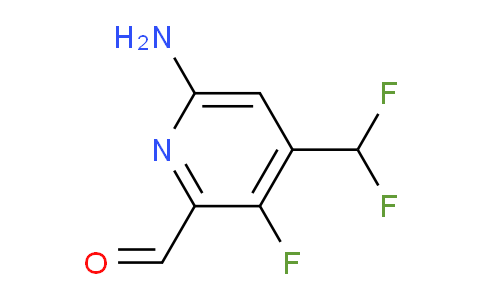 AM132645 | 1805216-06-1 | 6-Amino-4-(difluoromethyl)-3-fluoropyridine-2-carboxaldehyde