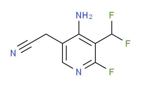 AM132646 | 1805109-98-1 | 4-Amino-3-(difluoromethyl)-2-fluoropyridine-5-acetonitrile