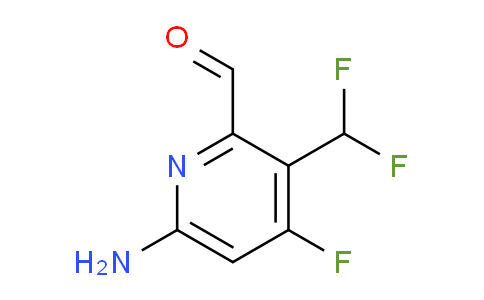 AM132653 | 1805339-78-9 | 6-Amino-3-(difluoromethyl)-4-fluoropyridine-2-carboxaldehyde