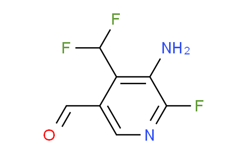 AM132662 | 1805111-18-5 | 3-Amino-4-(difluoromethyl)-2-fluoropyridine-5-carboxaldehyde