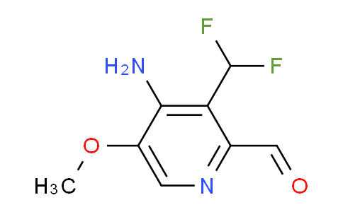AM132666 | 1806812-04-3 | 4-Amino-3-(difluoromethyl)-5-methoxypyridine-2-carboxaldehyde