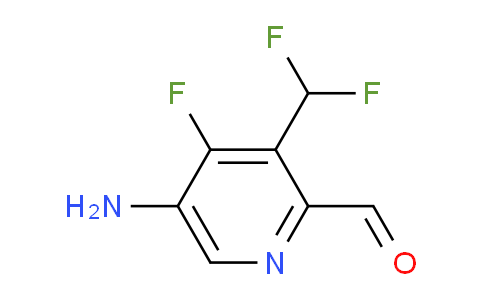 AM132667 | 1805339-82-5 | 5-Amino-3-(difluoromethyl)-4-fluoropyridine-2-carboxaldehyde