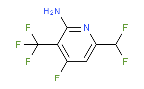 AM132685 | 1805324-39-3 | 2-Amino-6-(difluoromethyl)-4-fluoro-3-(trifluoromethyl)pyridine