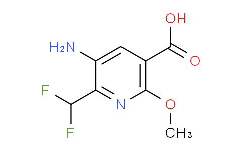 AM132696 | 1806898-99-6 | 3-Amino-2-(difluoromethyl)-6-methoxypyridine-5-carboxylic acid