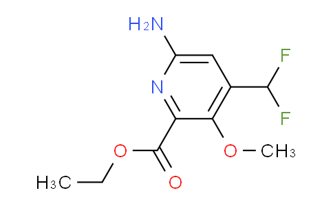 AM132704 | 1805011-05-5 | Ethyl 6-amino-4-(difluoromethyl)-3-methoxypyridine-2-carboxylate