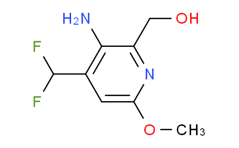 AM132711 | 1806898-17-8 | 3-Amino-4-(difluoromethyl)-6-methoxypyridine-2-methanol
