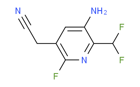 AM132726 | 1805271-04-8 | 3-Amino-2-(difluoromethyl)-6-fluoropyridine-5-acetonitrile