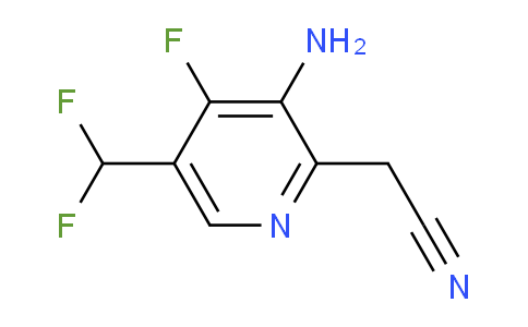 AM132732 | 1805109-85-6 | 3-Amino-5-(difluoromethyl)-4-fluoropyridine-2-acetonitrile