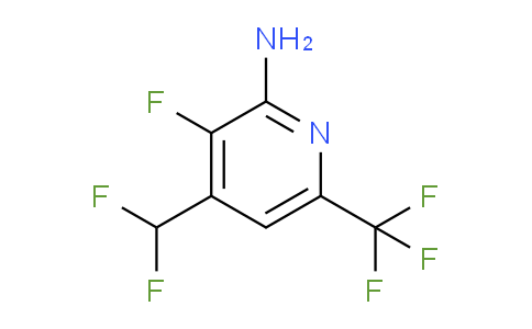 AM132738 | 1805334-73-9 | 2-Amino-4-(difluoromethyl)-3-fluoro-6-(trifluoromethyl)pyridine