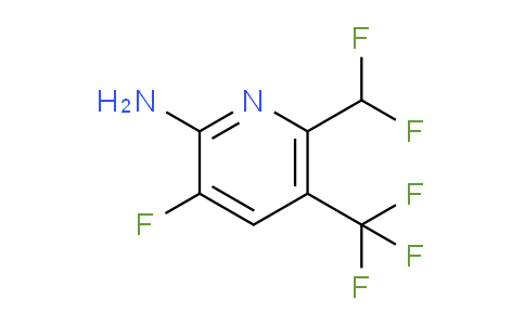 AM132744 | 1806795-94-7 | 2-Amino-6-(difluoromethyl)-3-fluoro-5-(trifluoromethyl)pyridine