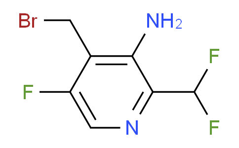 AM132759 | 1805117-41-2 | 3-Amino-4-(bromomethyl)-2-(difluoromethyl)-5-fluoropyridine