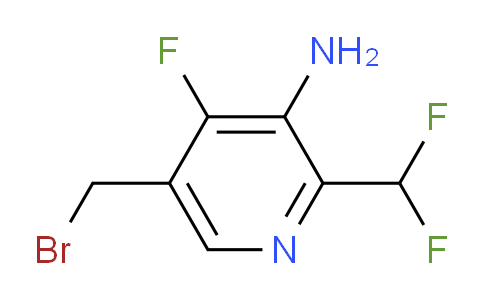 AM132761 | 1806815-13-3 | 3-Amino-5-(bromomethyl)-2-(difluoromethyl)-4-fluoropyridine