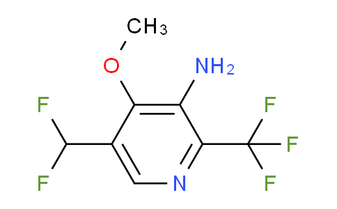 AM132770 | 1804924-30-8 | 3-Amino-5-(difluoromethyl)-4-methoxy-2-(trifluoromethyl)pyridine