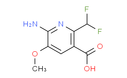 AM132772 | 1806816-66-9 | 2-Amino-6-(difluoromethyl)-3-methoxypyridine-5-carboxylic acid