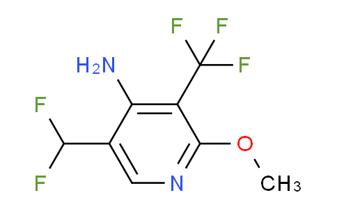 AM132781 | 1805370-23-3 | 4-Amino-5-(difluoromethyl)-2-methoxy-3-(trifluoromethyl)pyridine