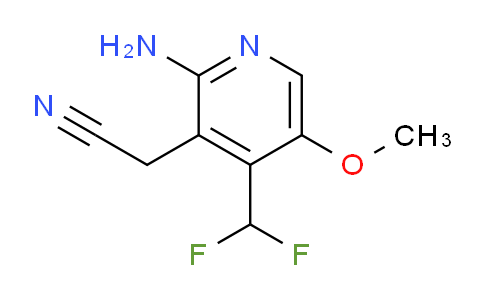 AM132788 | 1805370-27-7 | 2-Amino-4-(difluoromethyl)-5-methoxypyridine-3-acetonitrile
