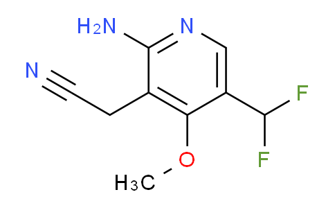 AM132792 | 1805370-31-3 | 2-Amino-5-(difluoromethyl)-4-methoxypyridine-3-acetonitrile