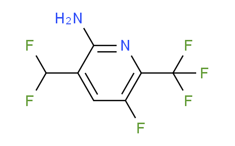 AM132805 | 1806808-78-5 | 2-Amino-3-(difluoromethyl)-5-fluoro-6-(trifluoromethyl)pyridine