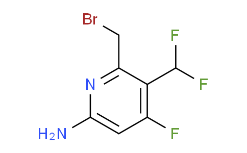 AM132824 | 1805117-34-3 | 6-Amino-2-(bromomethyl)-3-(difluoromethyl)-4-fluoropyridine
