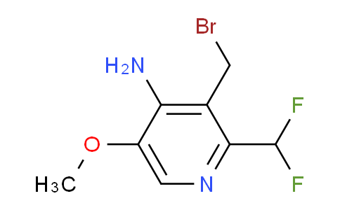AM132827 | 1804682-33-4 | 4-Amino-3-(bromomethyl)-2-(difluoromethyl)-5-methoxypyridine
