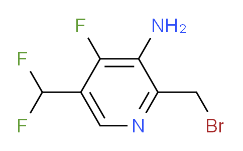 AM132830 | 1805939-20-1 | 3-Amino-2-(bromomethyl)-5-(difluoromethyl)-4-fluoropyridine