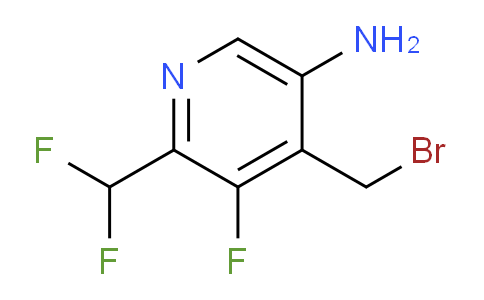 5-Amino-4-(bromomethyl)-2-(difluoromethyl)-3-fluoropyridine