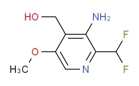 3-Amino-2-(difluoromethyl)-5-methoxypyridine-4-methanol