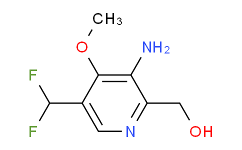 AM132853 | 1806811-86-8 | 3-Amino-5-(difluoromethyl)-4-methoxypyridine-2-methanol