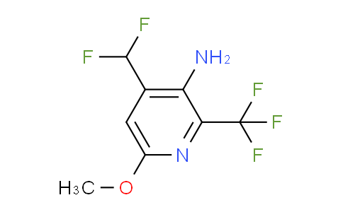 AM132854 | 1804682-78-7 | 3-Amino-4-(difluoromethyl)-6-methoxy-2-(trifluoromethyl)pyridine