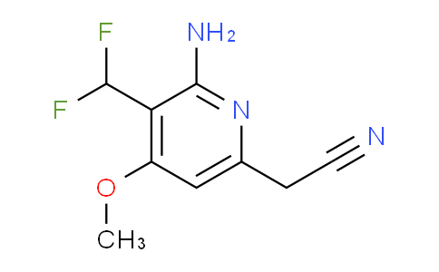AM132872 | 1803674-21-6 | 2-Amino-3-(difluoromethyl)-4-methoxypyridine-6-acetonitrile